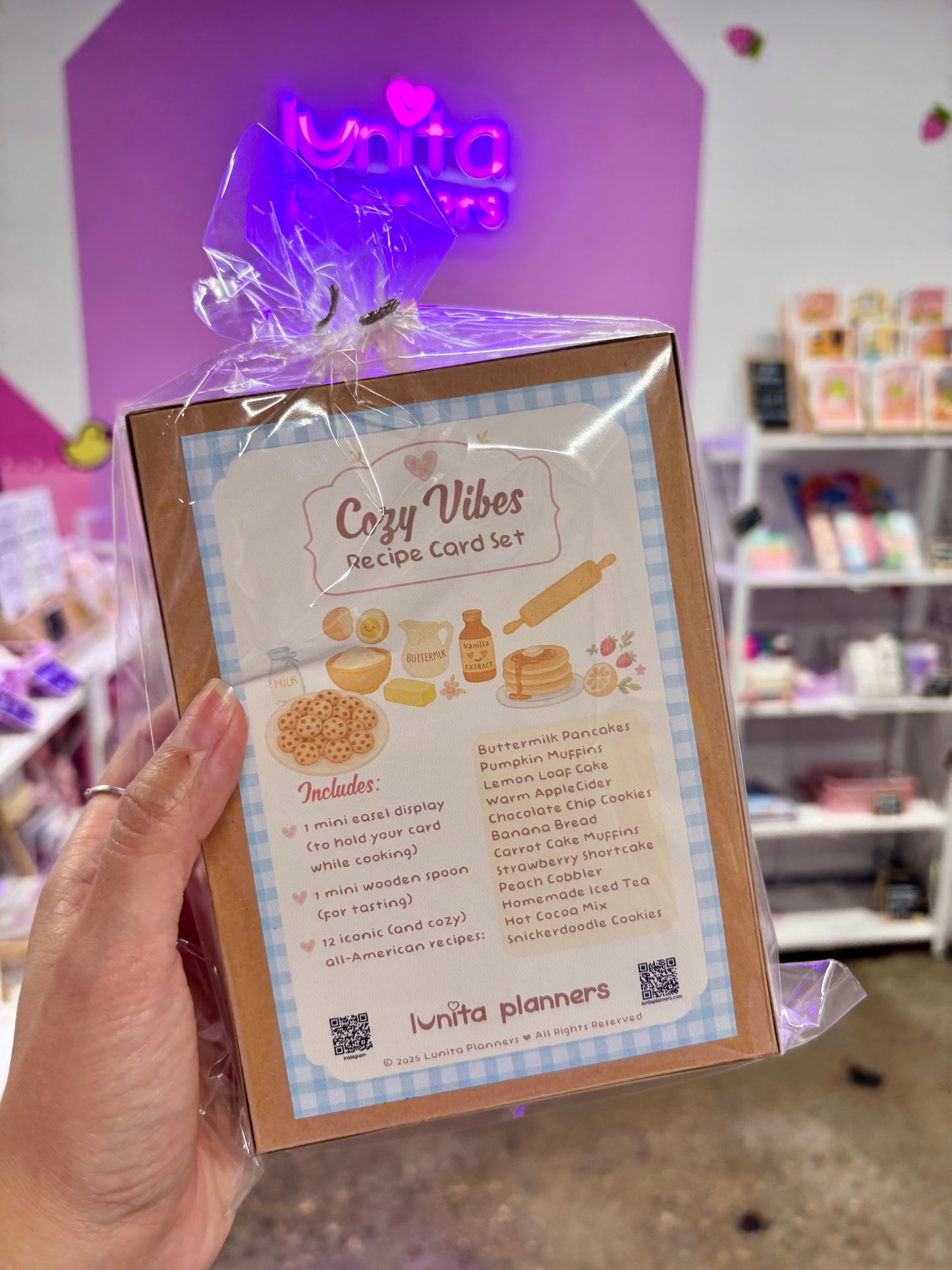 Cozy Vibes Recipe Card Set