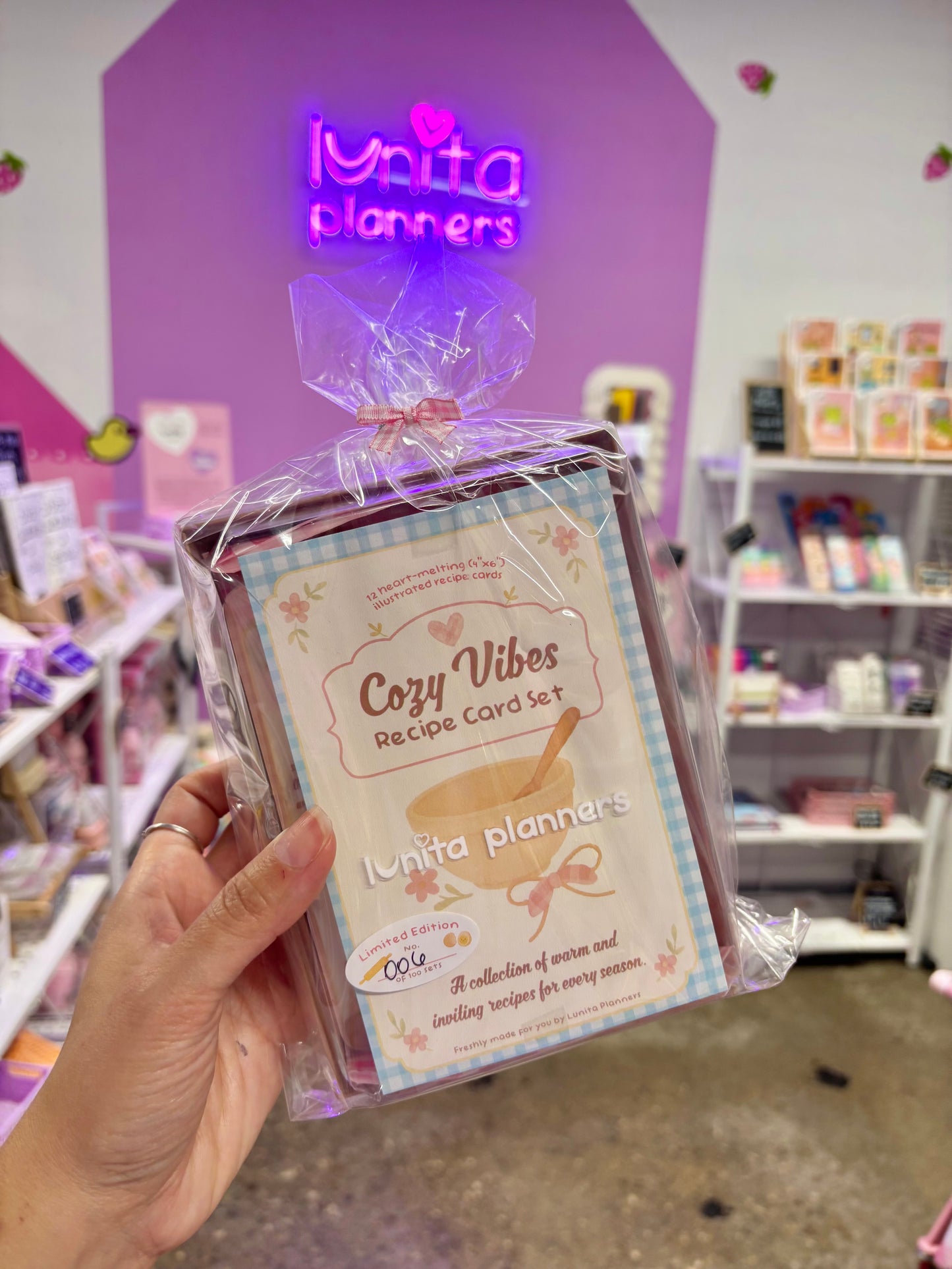 Cozy Vibes Recipe Card Set