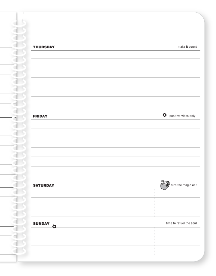 Pink Tulips Soft Cover Planner