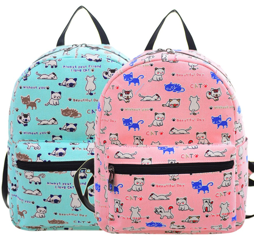 Small Backpack - Cute Kitten 🎒