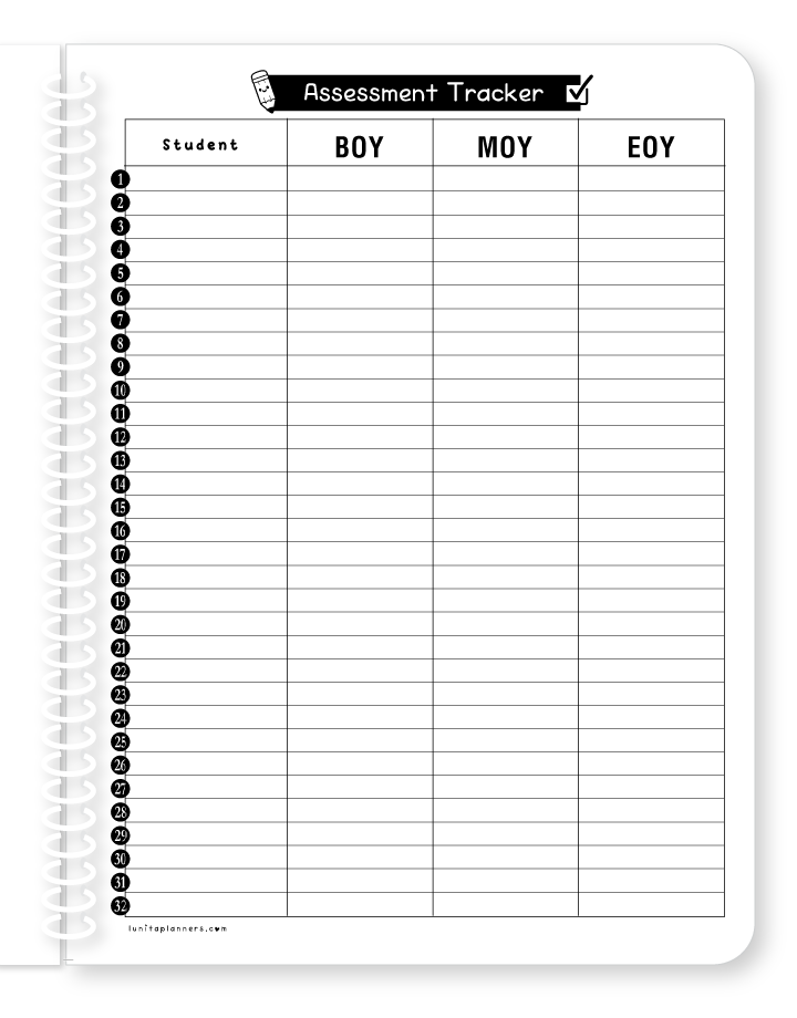 Straw-Happy Teacher Planner
