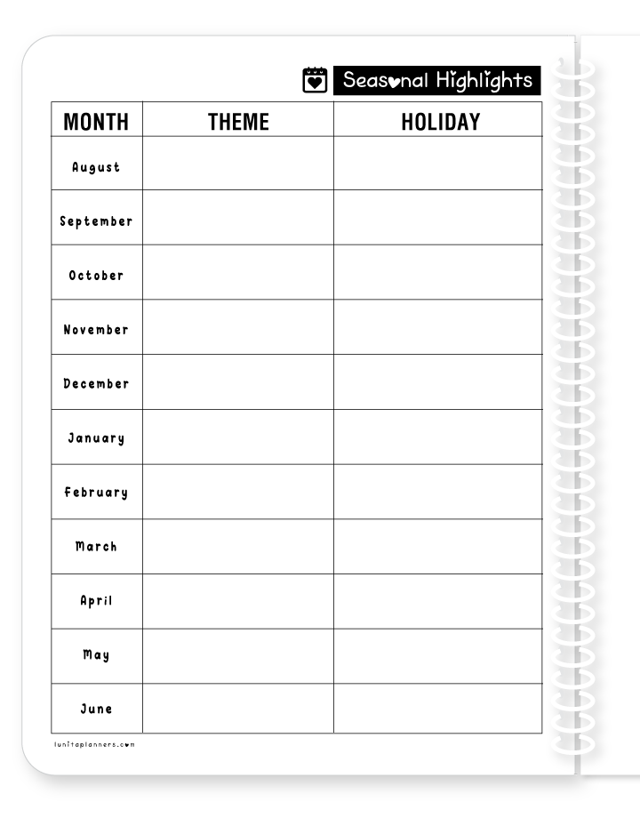 Straw-Happy Teacher Planner