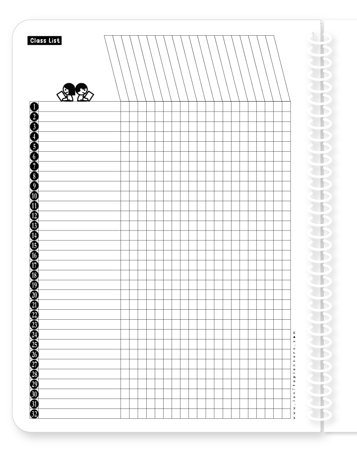 Straw-Happy Teacher Planner