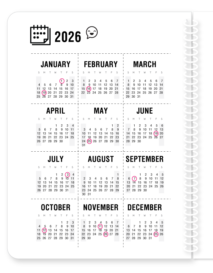 Straw-Happy Teacher Planner