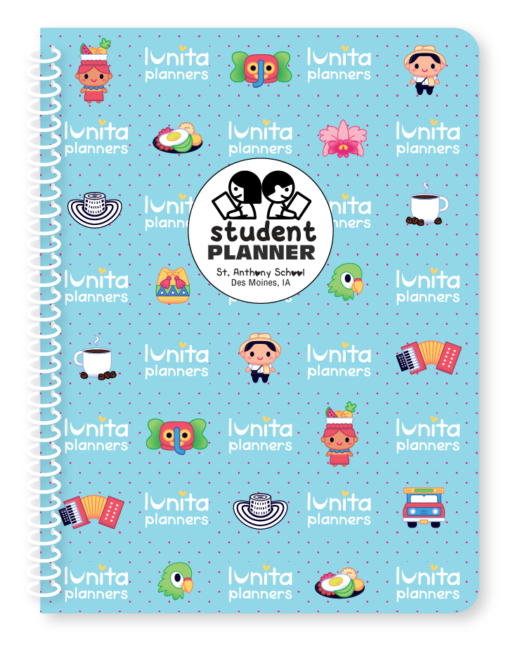 St Anthony - Colombian Cuties Planner (Soft Cover)