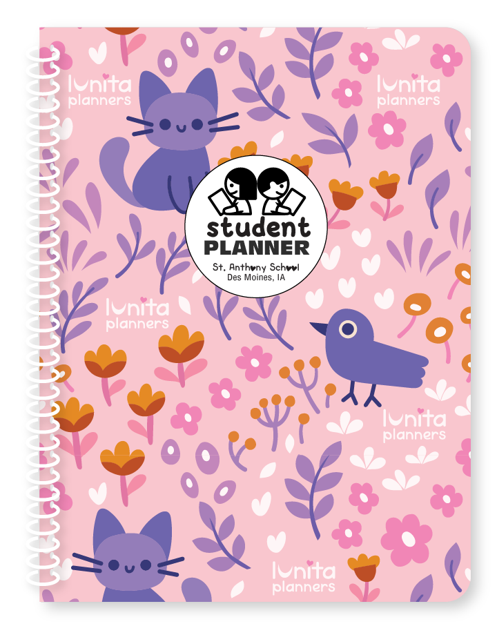 St Anthony - Kitten & Bird Planner (Soft Cover)