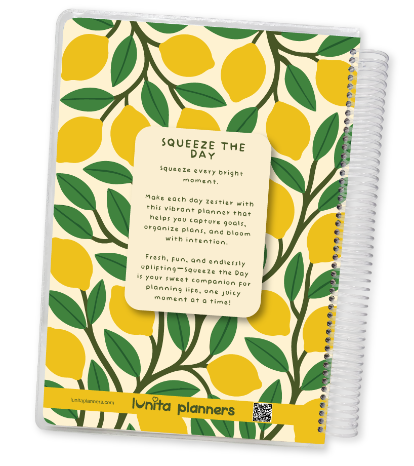 Squeeze the Day – ClearShell Planner