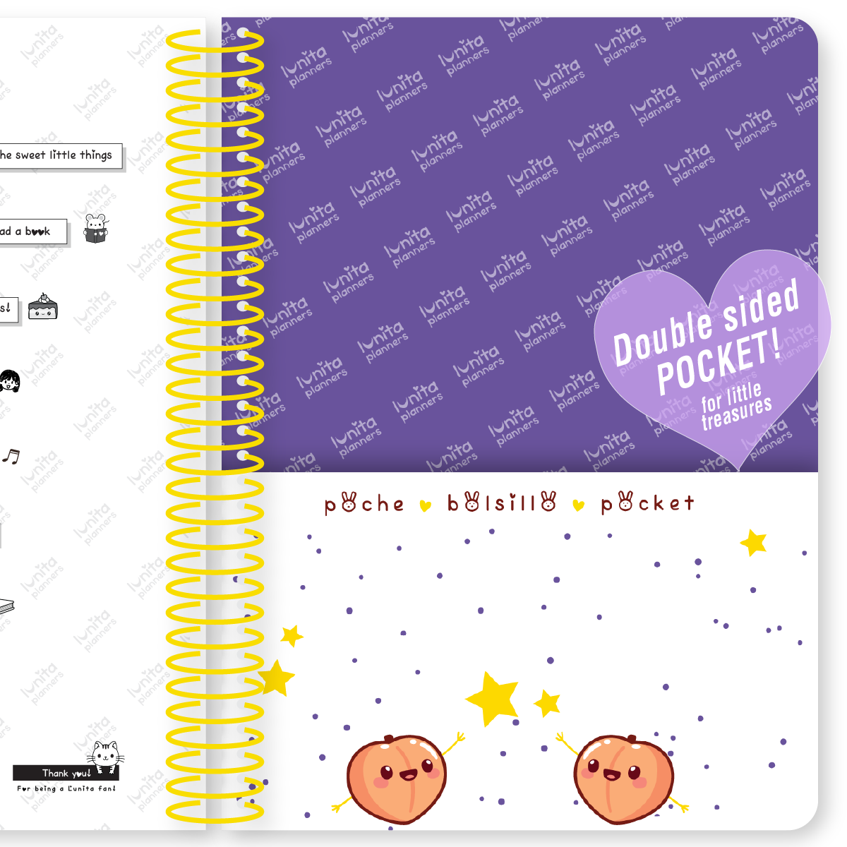 Peach for the Stars - Student Planner