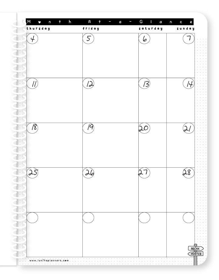 White Student Planner (H.S. / College Edition)