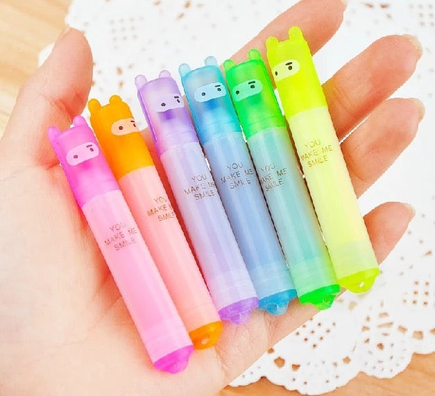 Mini Highlighters - Set of 6