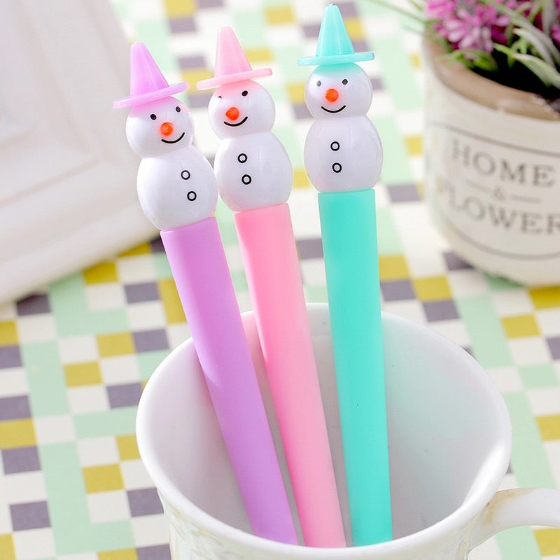 Snowman Gel Pen
