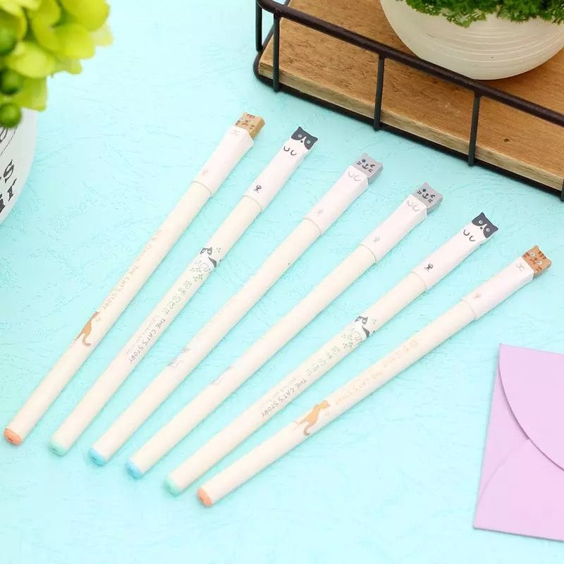 Kitty Head Gel Pen