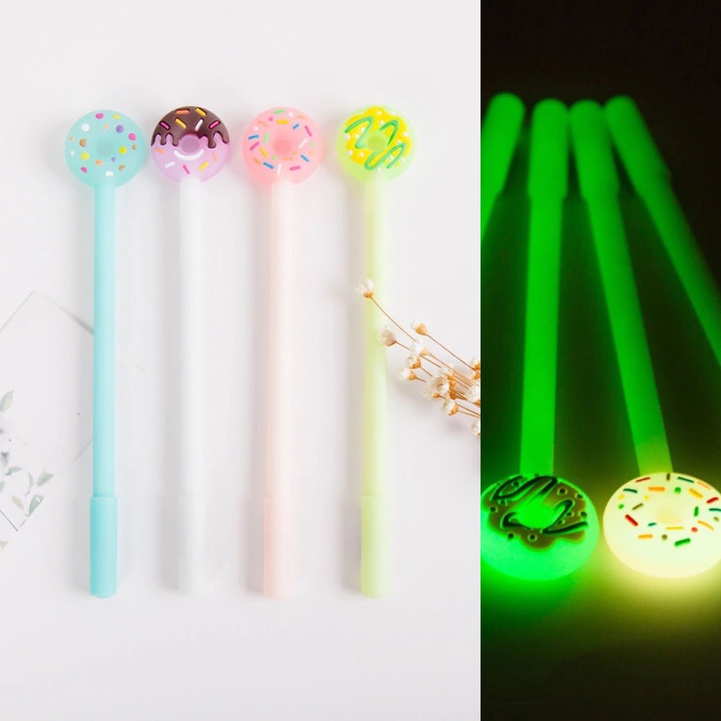 Glow in the Dark Donut Gel Pen