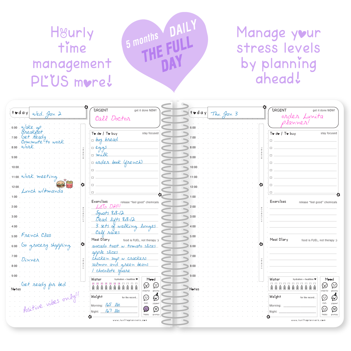 Straw-Happy Hardcover Planner
