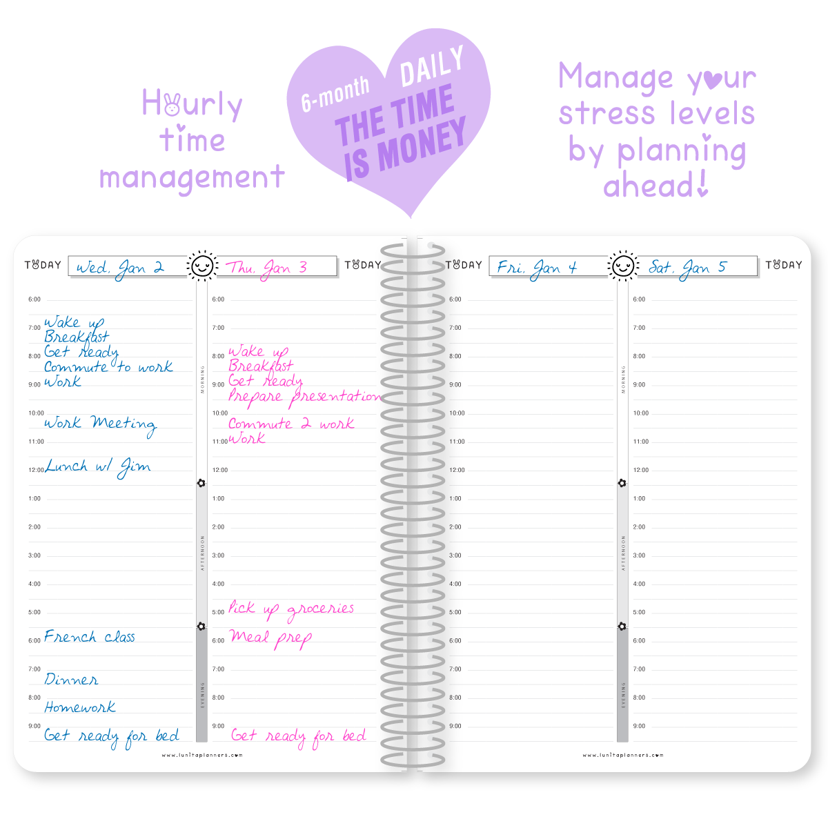 Straw-Happy Hardcover Planner