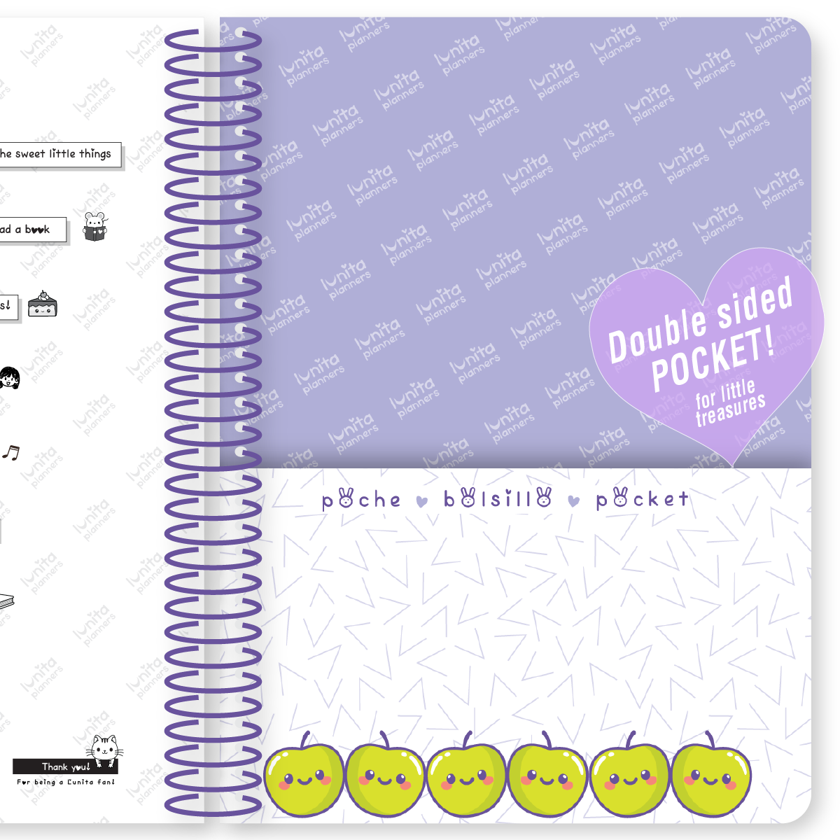 An Apple a Day Hardcover Planner