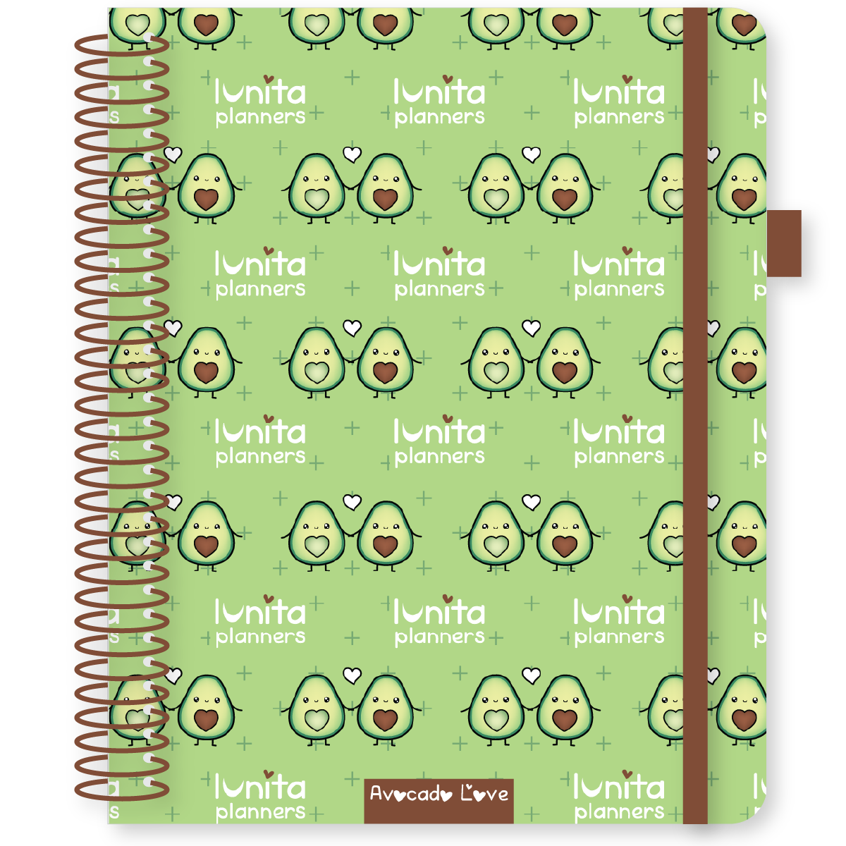 Avocado Love Hardcover Planner