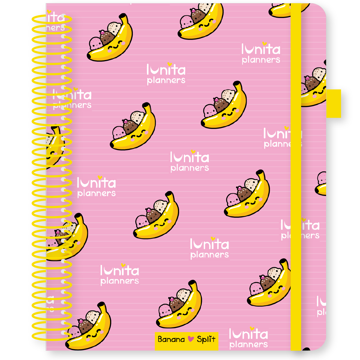 Banana Split Hardcover Planner