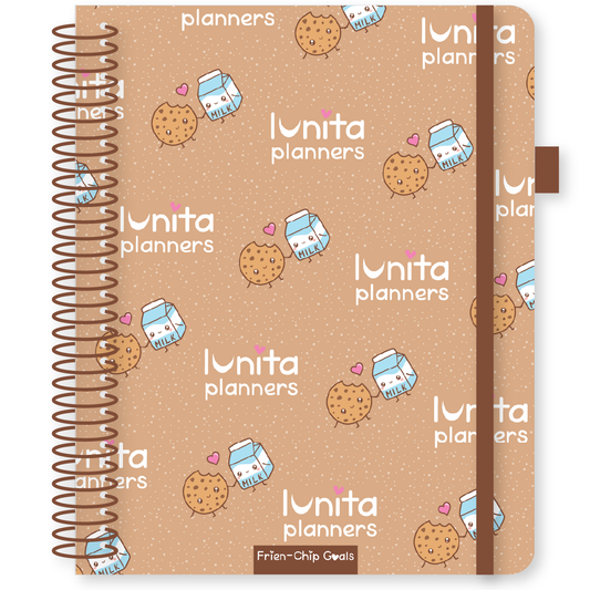 Frien-Chip Goals Hardcover Planner