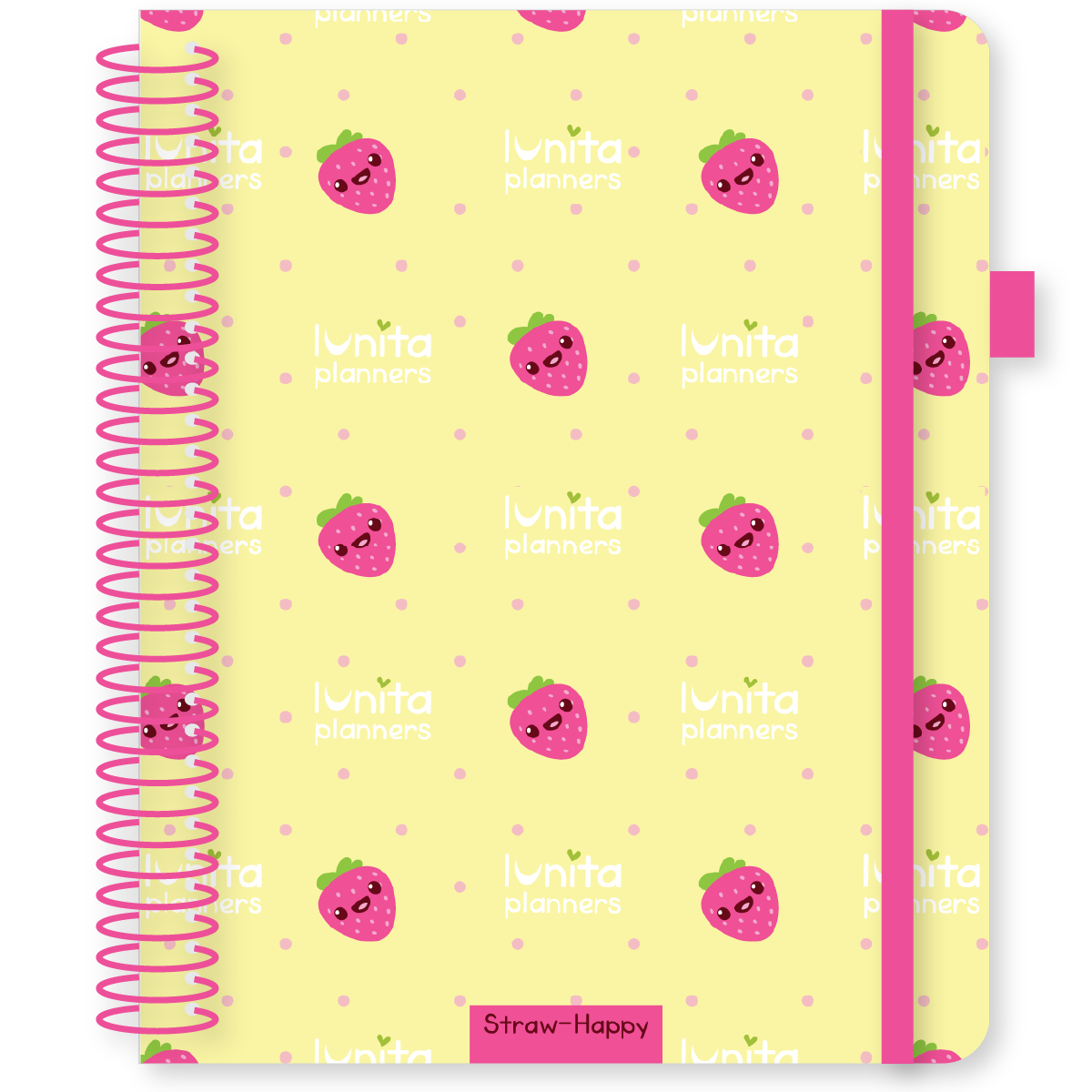 Straw-Happy Hardcover Planner