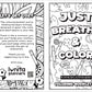 Just Breath & Color - Coloring Booklet (#1)