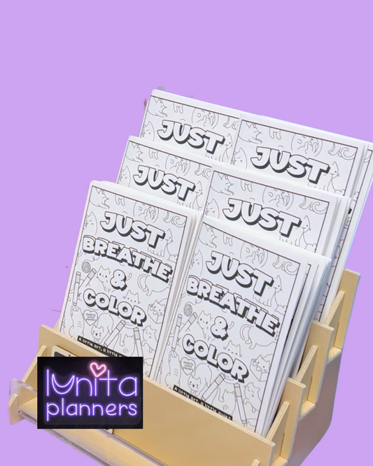 Just Breath & Color - Coloring Booklet (#1)