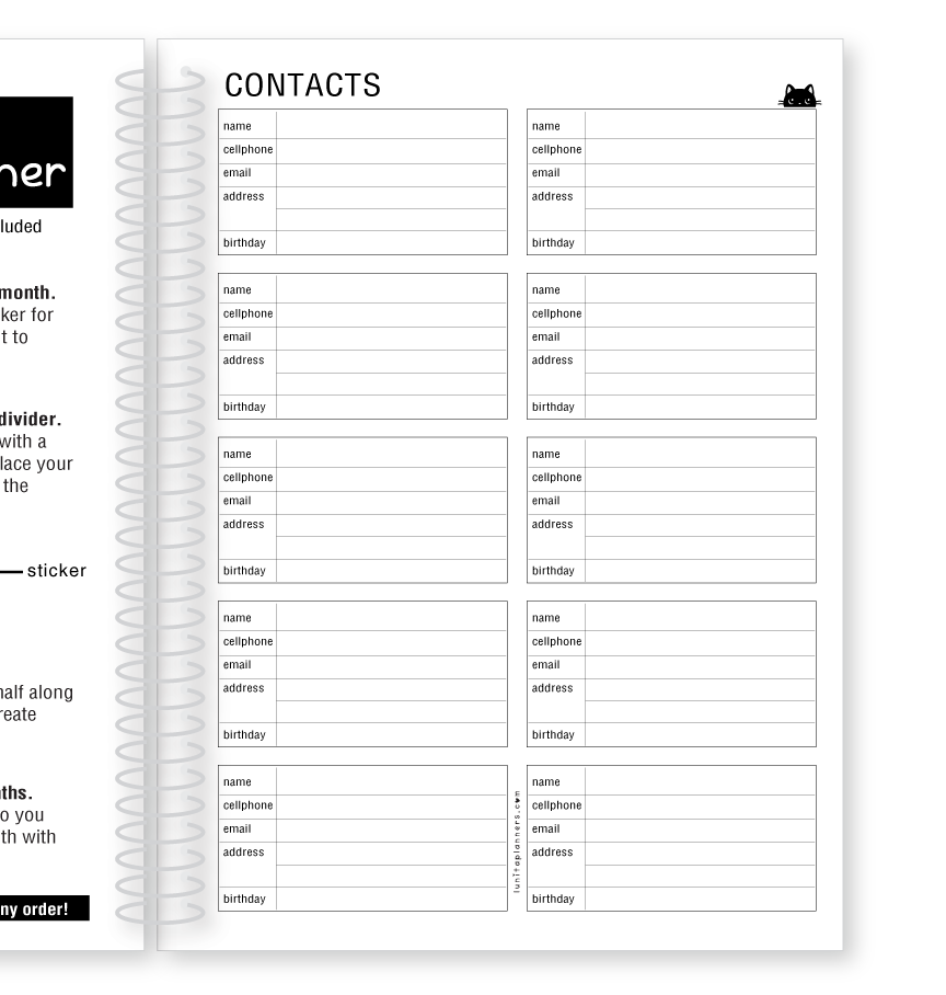 Cofi-Junki - Classic Vegan Planner
