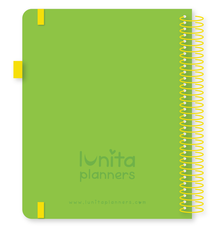 Kiwi Green - Classic Vegan Planner
