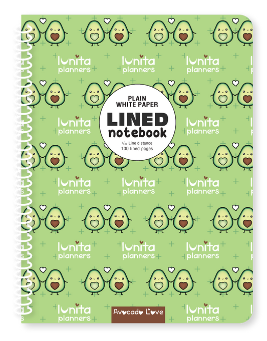 Avocado - Lined Notebook