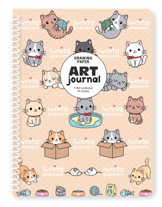 Kittens Art Journal