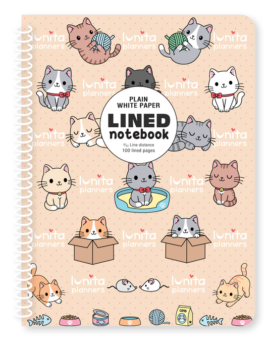 Kitten - Lined Notebook