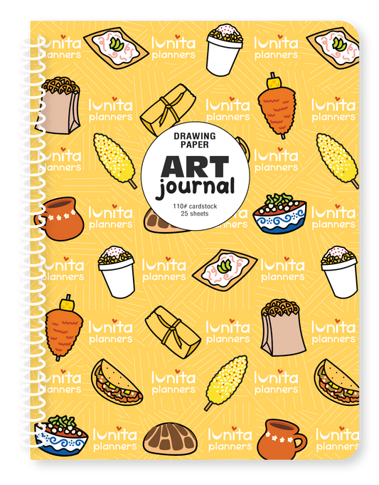 Mexican Food Art Journal