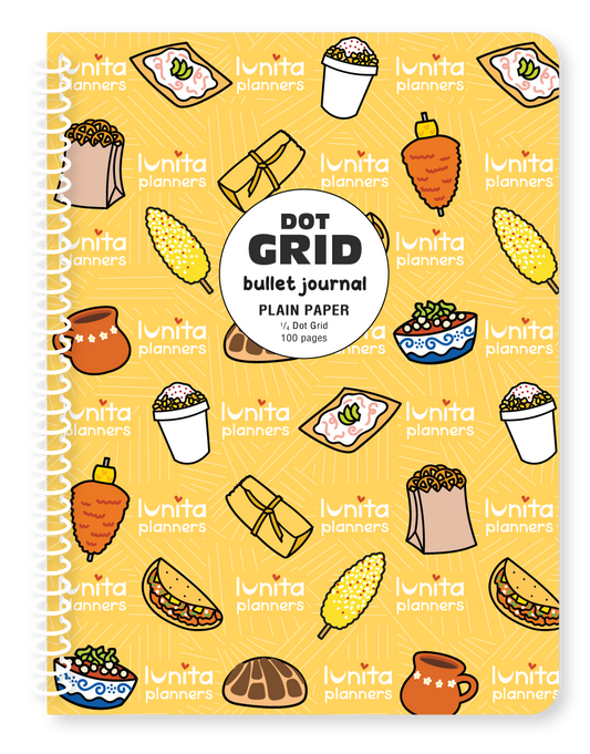 Mexican Food - Dot Grid (Bullet) Journal