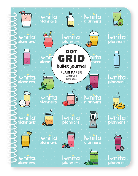 Smoothies Aqua - Dot Grid (Bullet) Journal