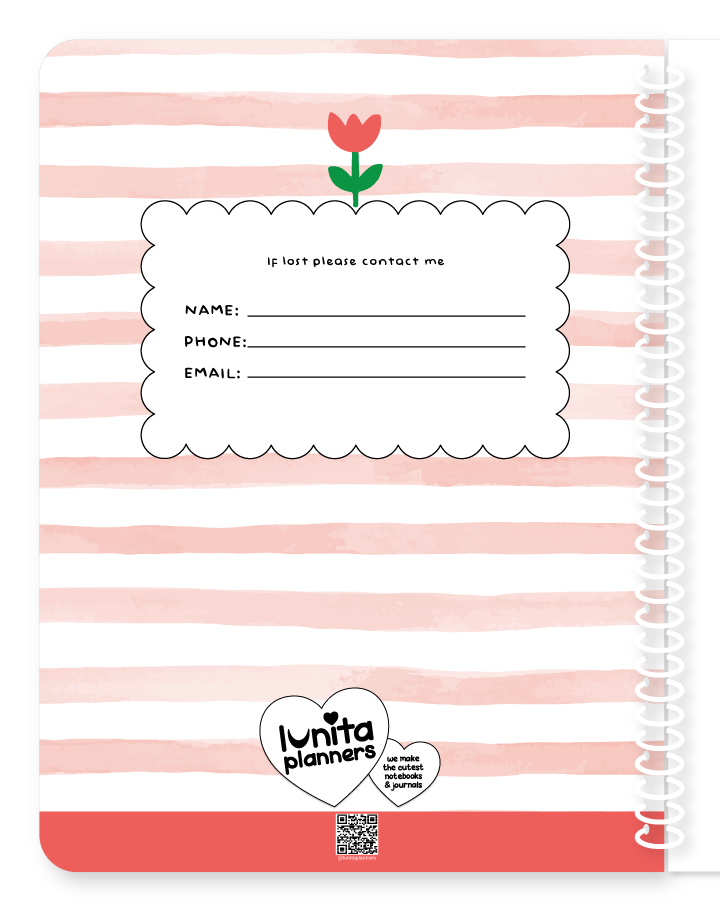 Tulips - Lined Notebook