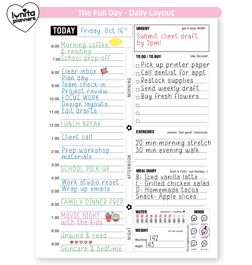 An Apple a Day - Hardcover Planner