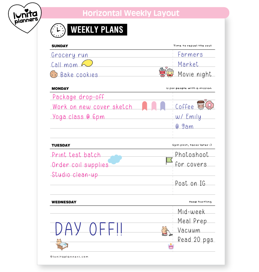 An Apple a Day - Hardcover Planner