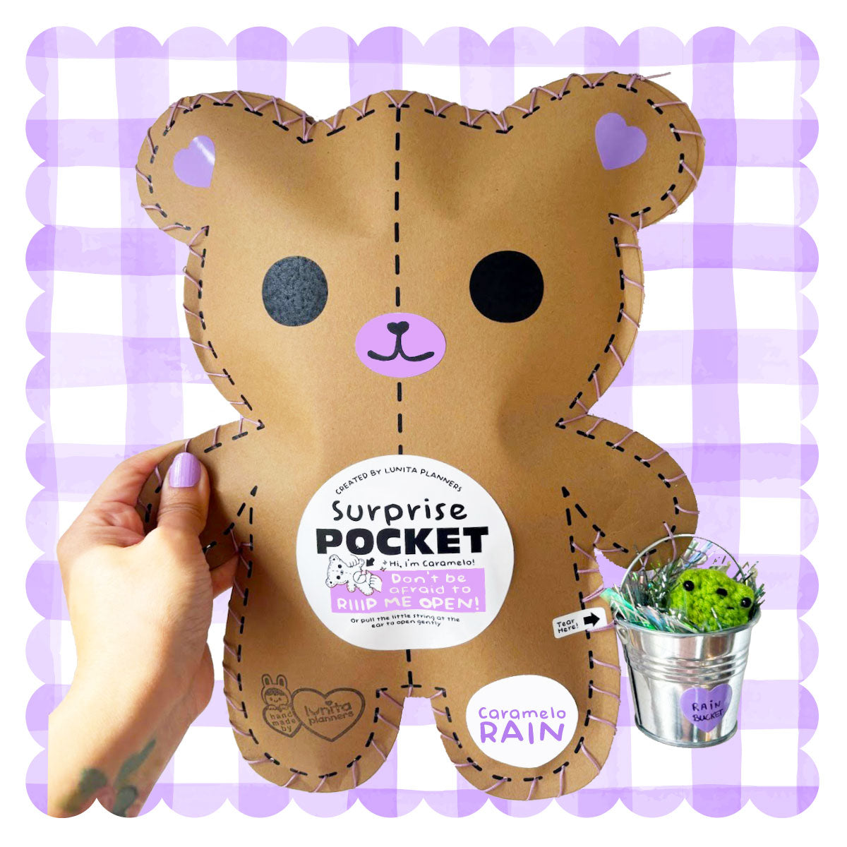 Caramelo Rain - Surprise Pocket