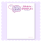 Brain Doodles Notepad