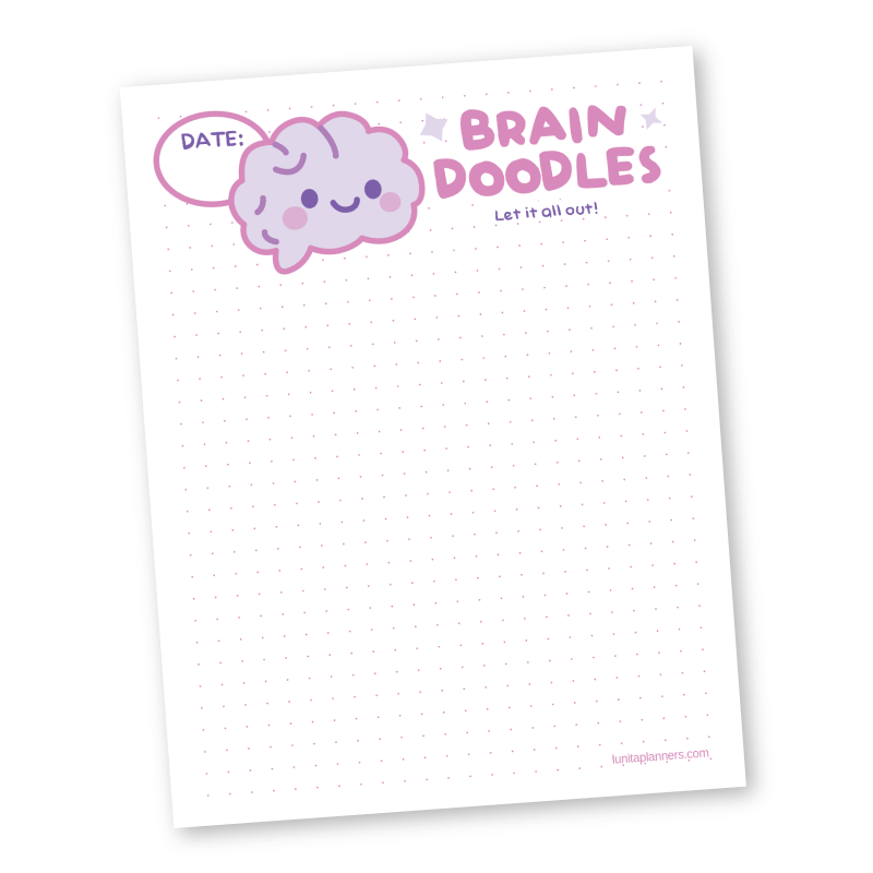 Brain Doodles Notepad