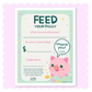 Feed Your Piggy Notepad