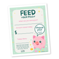 Feed Your Piggy Notepad