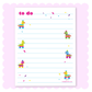 Piñata To Do Lined Notepad