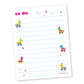 Piñata To Do Lined Notepad