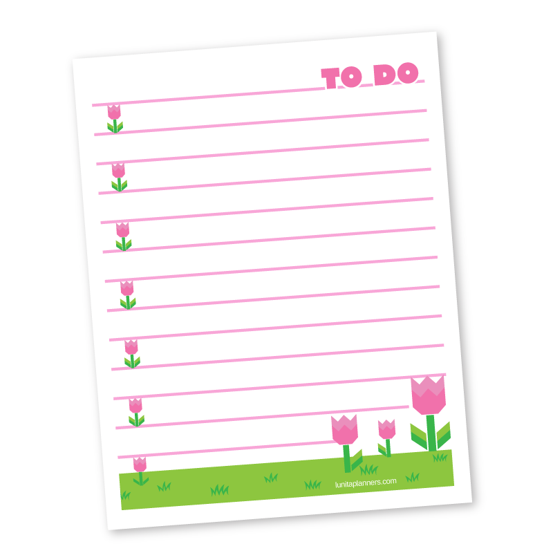 Tulip Pixel Notepad