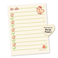 Little Chicks To Do Notepad (Beige)