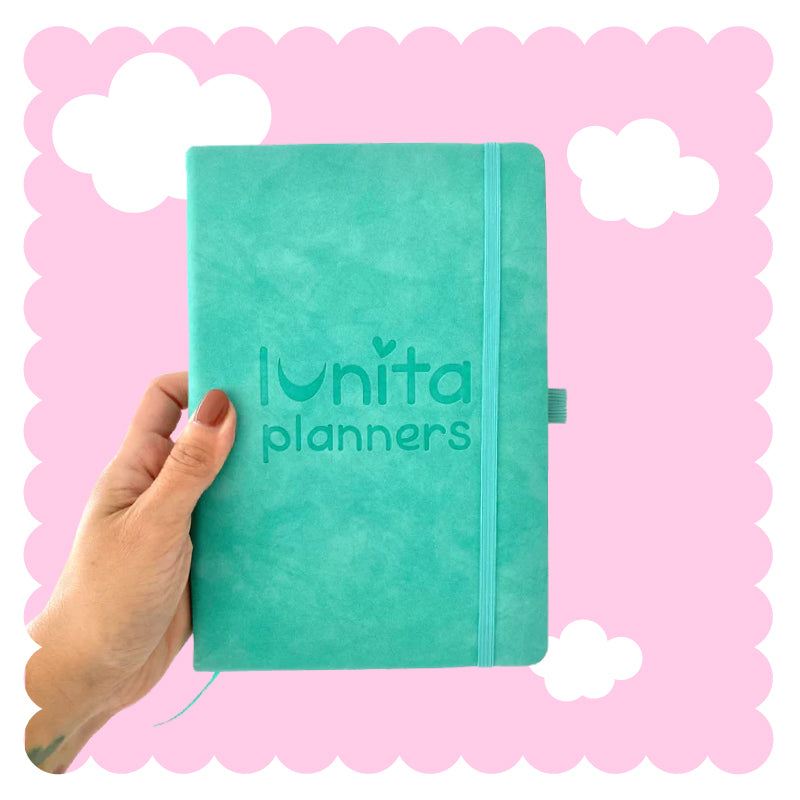 Coco-Bliss 🥥🌴 Small Planner (Teal)