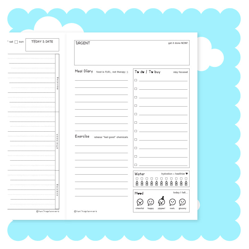 Berry Sweet 🍇 Small Planner (Purple)