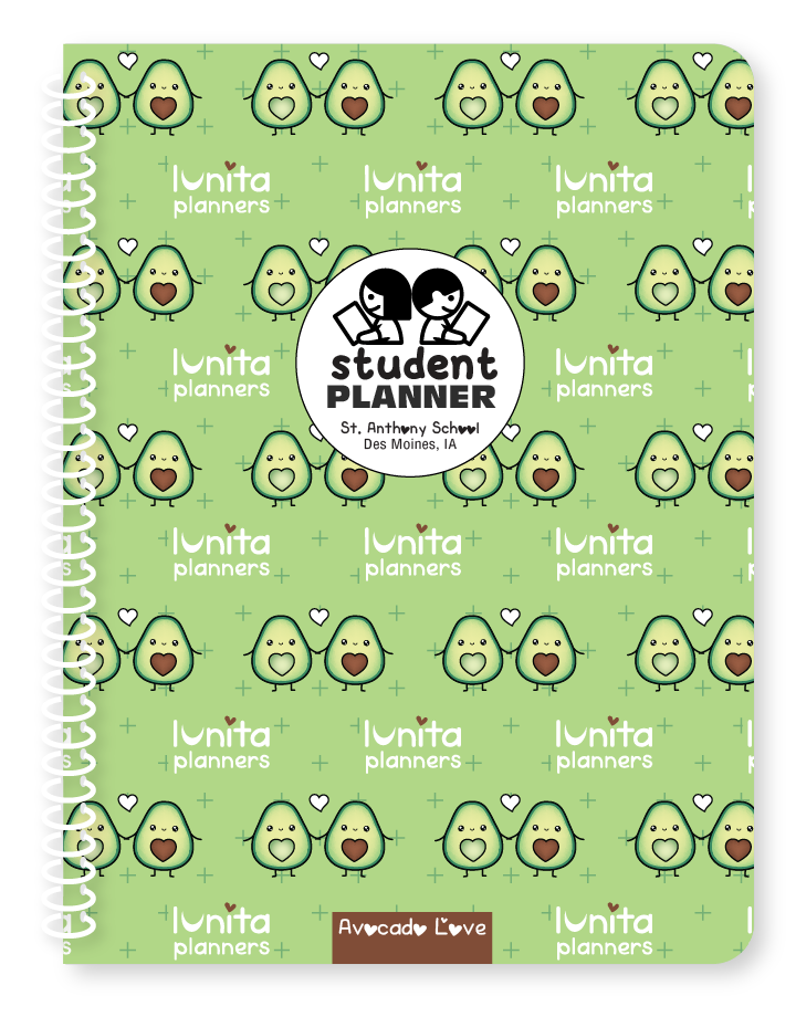 St Anthony - Avocado Planner (Soft Cover)