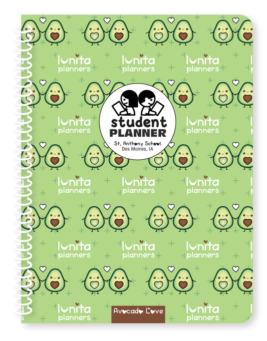 St Anthony - Avocado Planner (Soft Cover)